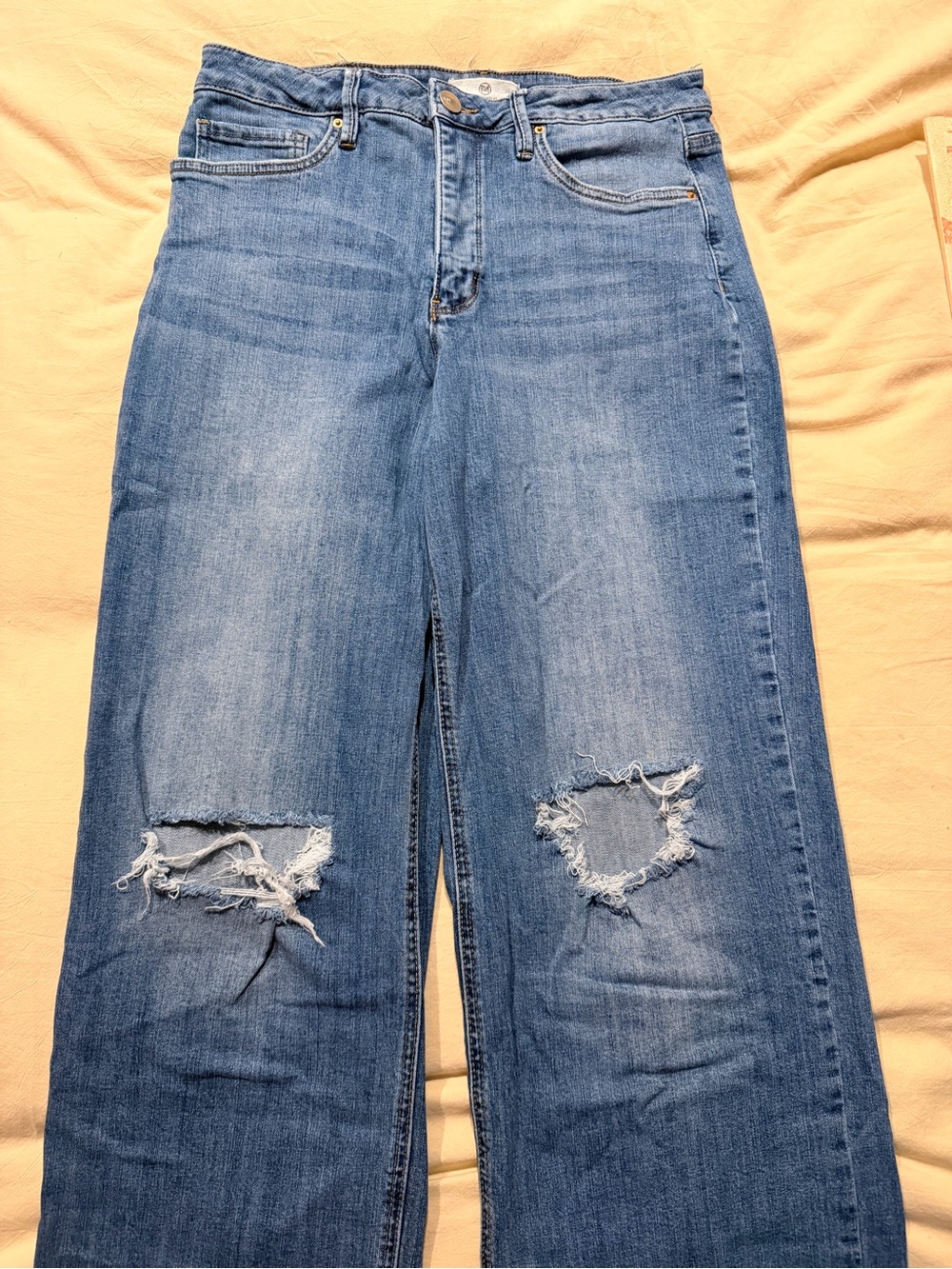 RFM Wide-Leg Flare Jeans